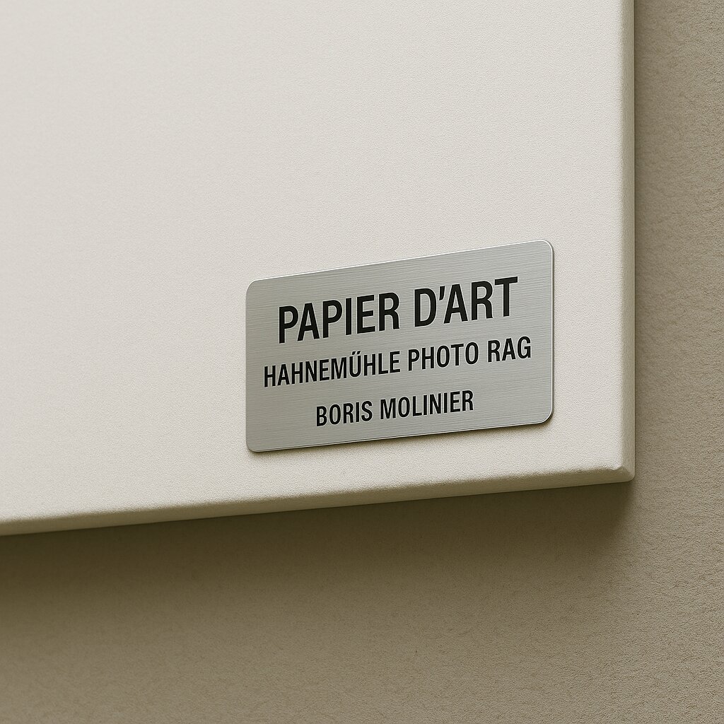Finition Papier - Tirage traditionnel sur papier Fine Art